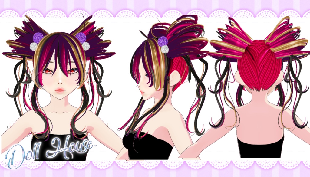 Cosmic Candy Monarch HAIR | コズミックキャンディモナーク ヘア