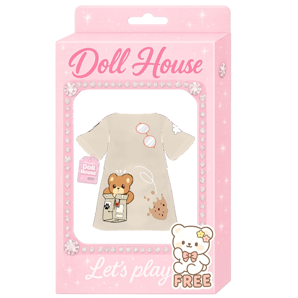 Teddy in a Box Tee | テディ・イン・ア・ボックスTシャツ