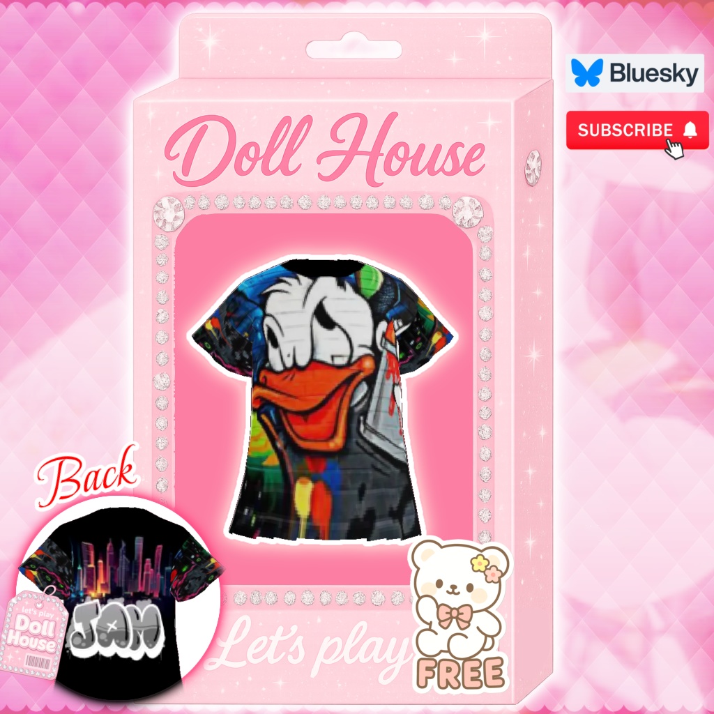 DUCK GRAFITTI TEE |
