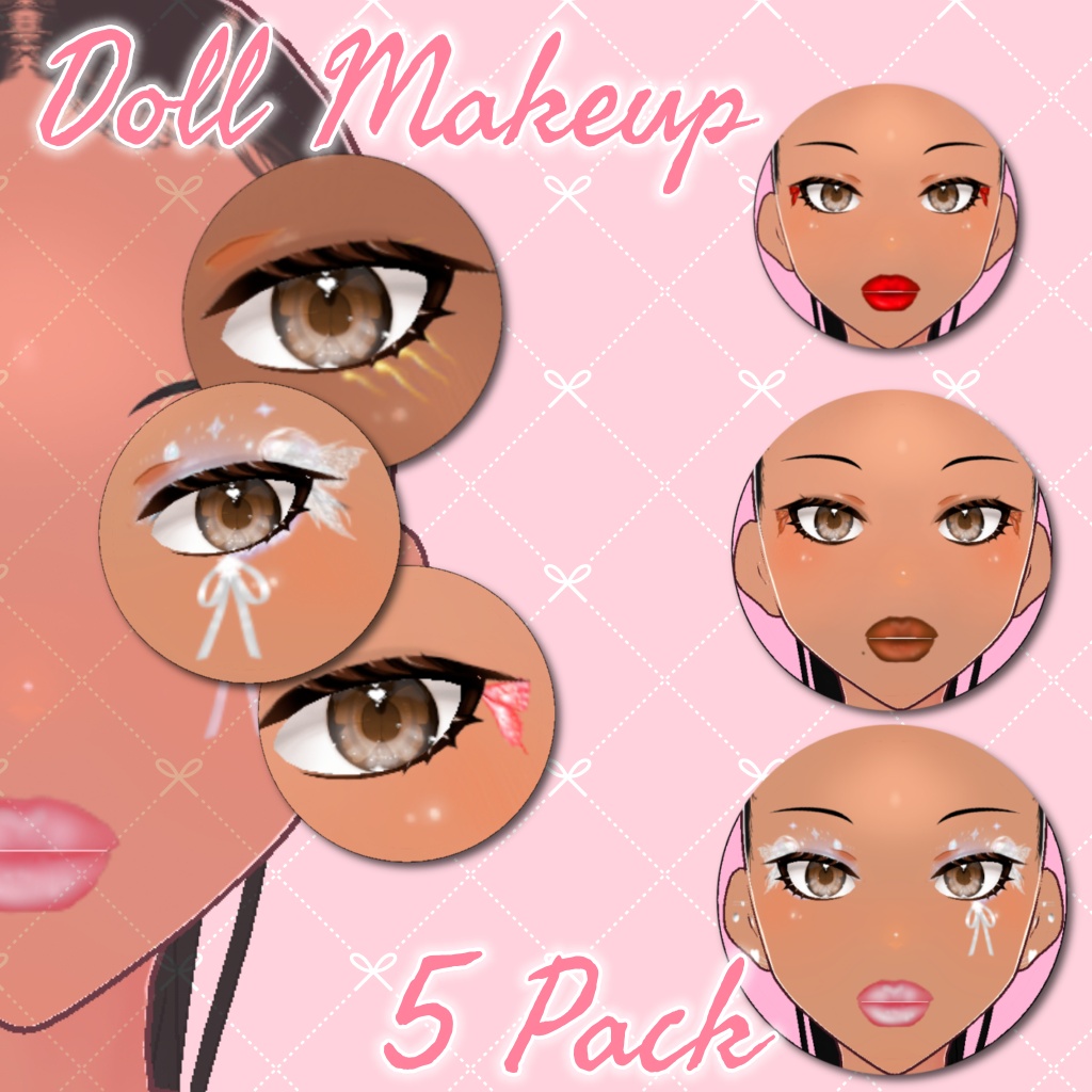 Doll Make~Up 5 PACK