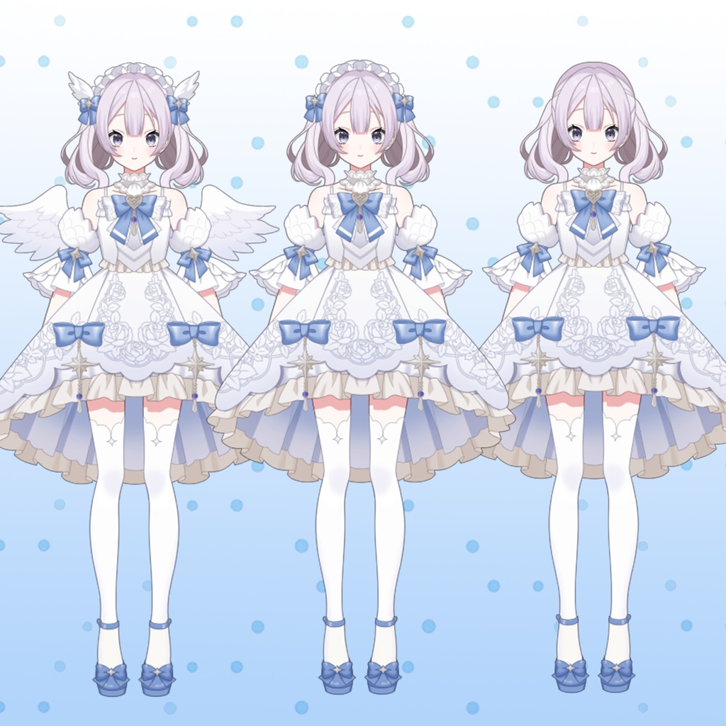 【live2dモデル】Angel Girl / 天使 女の子【汎用モデル】