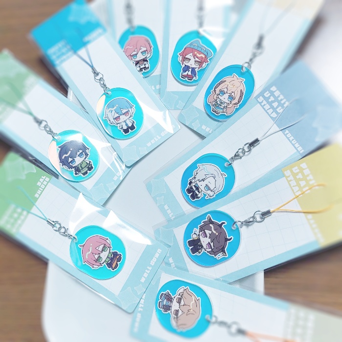 プチUTAU アクリルストラップ