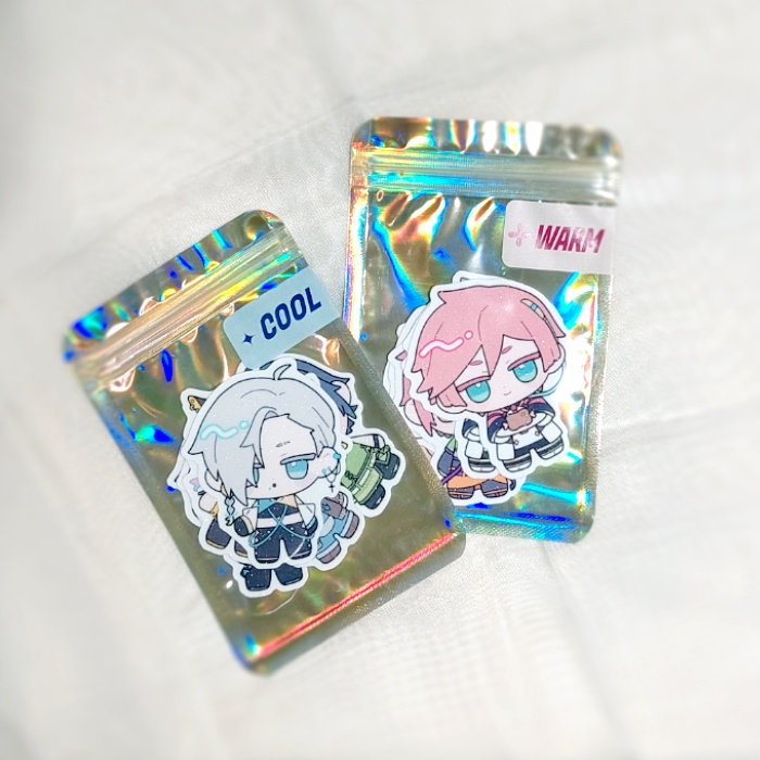 プチUTAU WARM&COOL ステッカーセット
