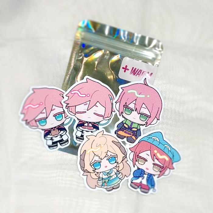 プチUTAU WARM&COOL ステッカーセット