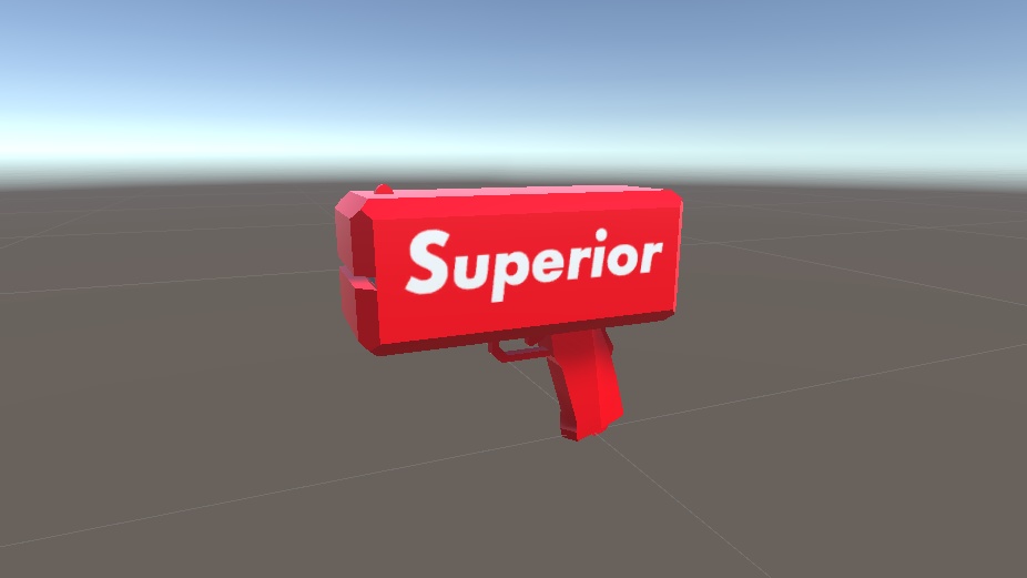 3Dモデル Money Gun マネーガン