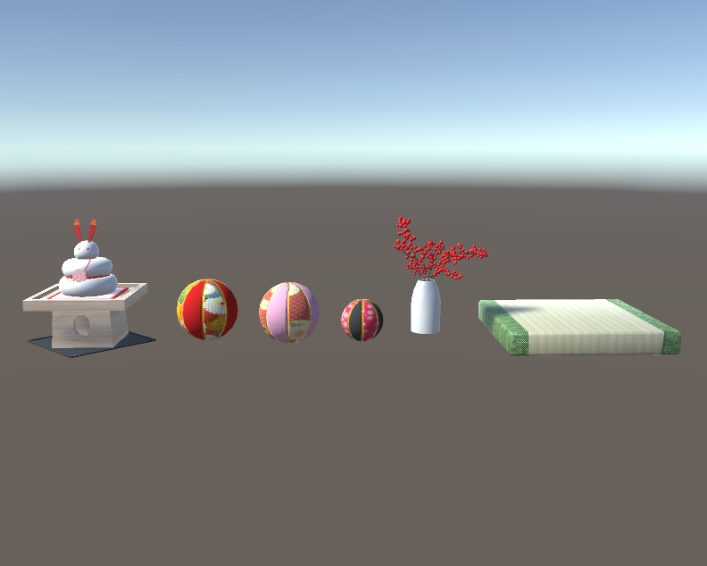 【兎年】お正月こものセット2023 (計10点) VRChat