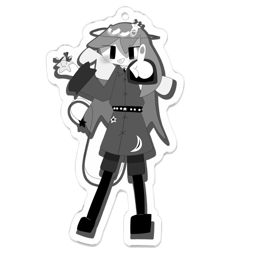 寝萩星みつき　アクキー