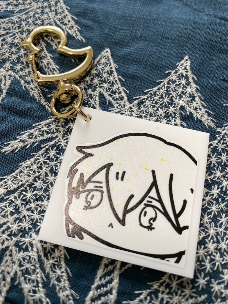 キーホルダー　つるまるver