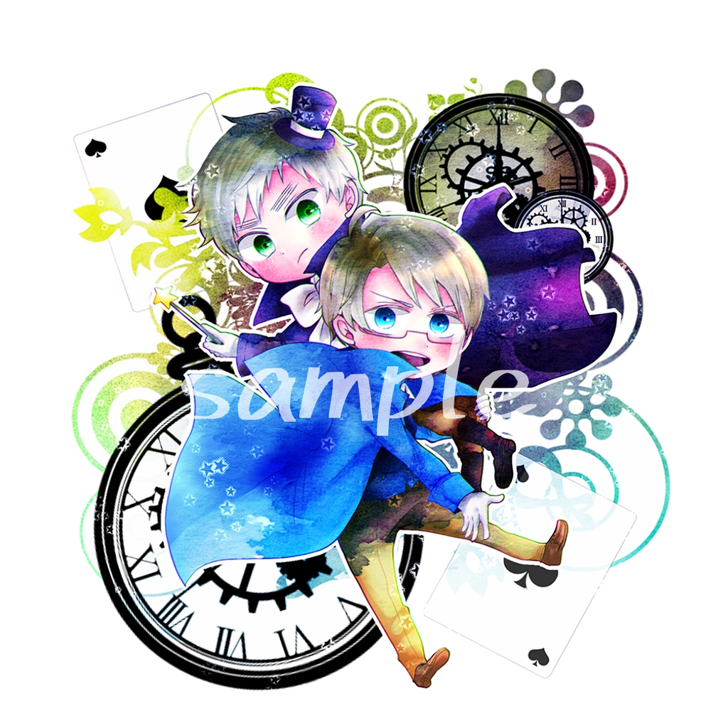 【APH】アクリルキーホルダー①【アルアサ】