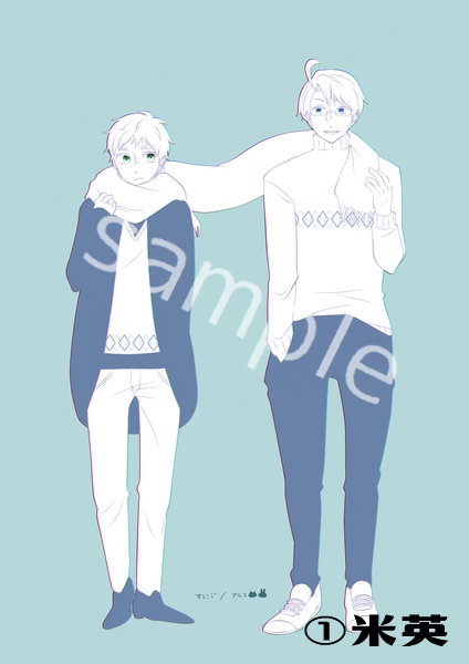 【APH】ポストカード①~③