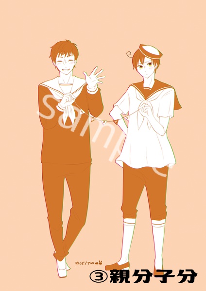 【APH】ポストカード①~③