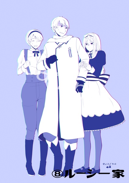 【APH】ポストカード⑦~⑨