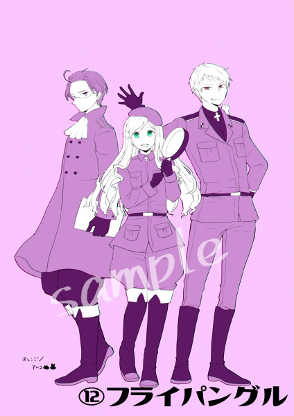 【APH】ポストカード⑩~⑫