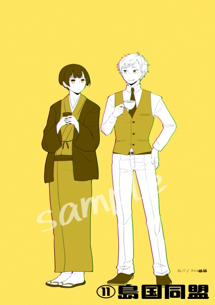 【APH】ポストカード⑩~⑫