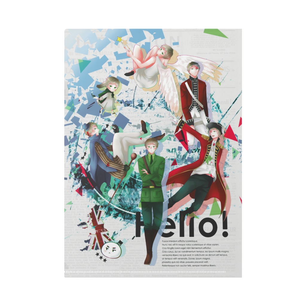 【FACTORY】APHクリアファイル【アルアサ】