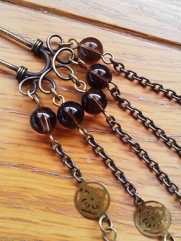 三日月宗近イメージ簪