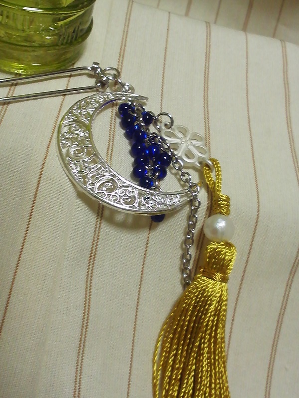 三日月宗近イメージ簪