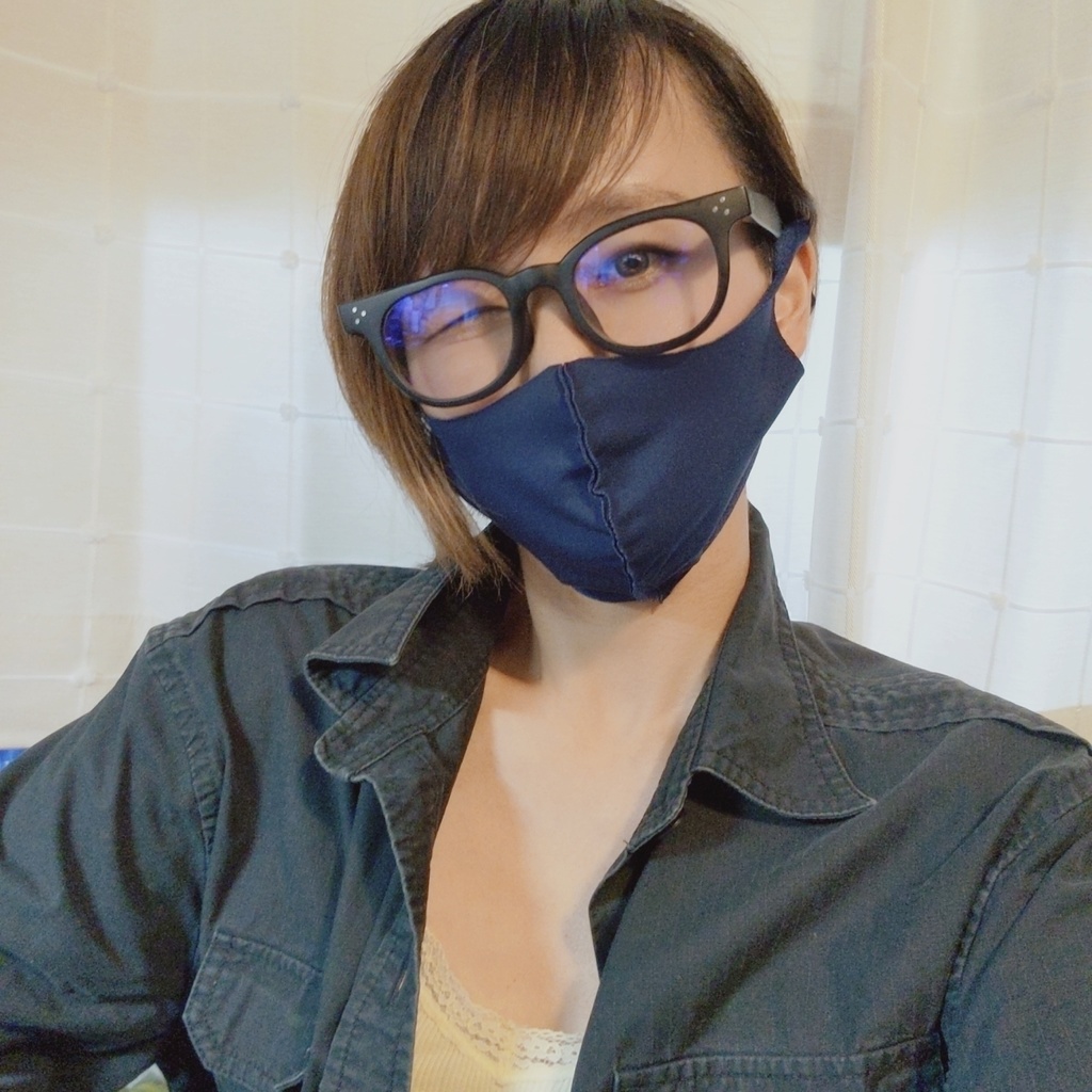 眼鏡好きによる眼鏡男子女子のためのクールマスク