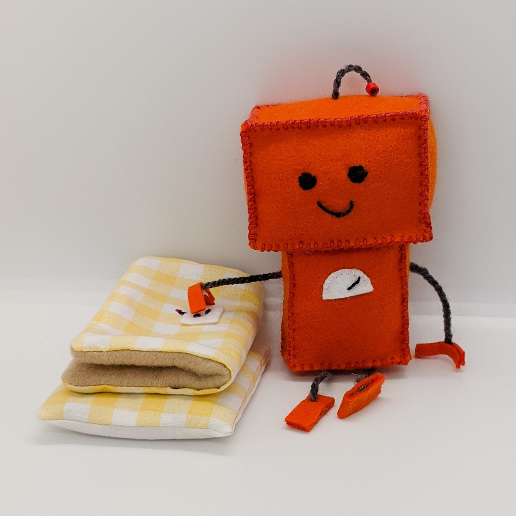 はたらくロボのフェルトぬいぐるみ