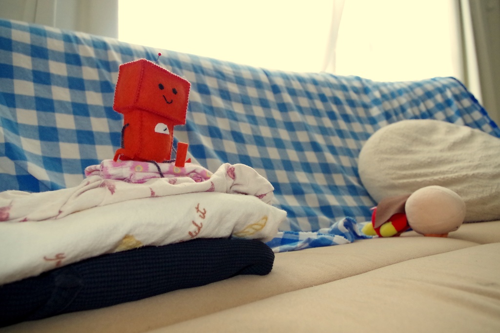 はたらくロボのフェルトぬいぐるみ