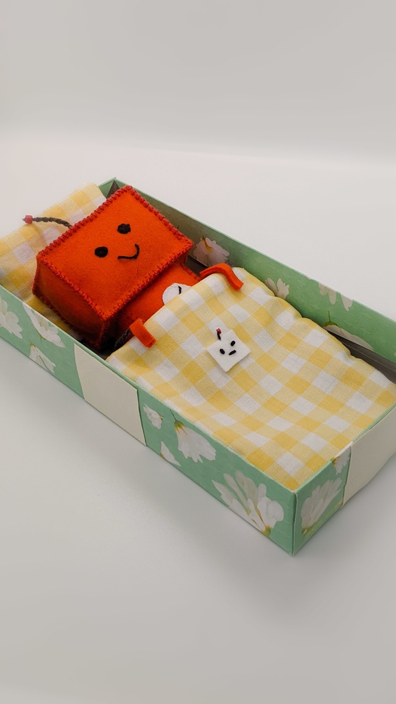 はたらくロボのフェルトぬいぐるみ