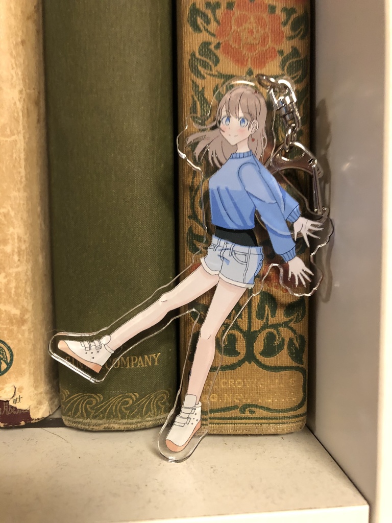 kawaii女の子2アクリルキーホルダー