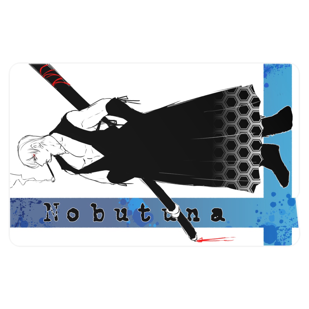 ノブツナ公ステッカー