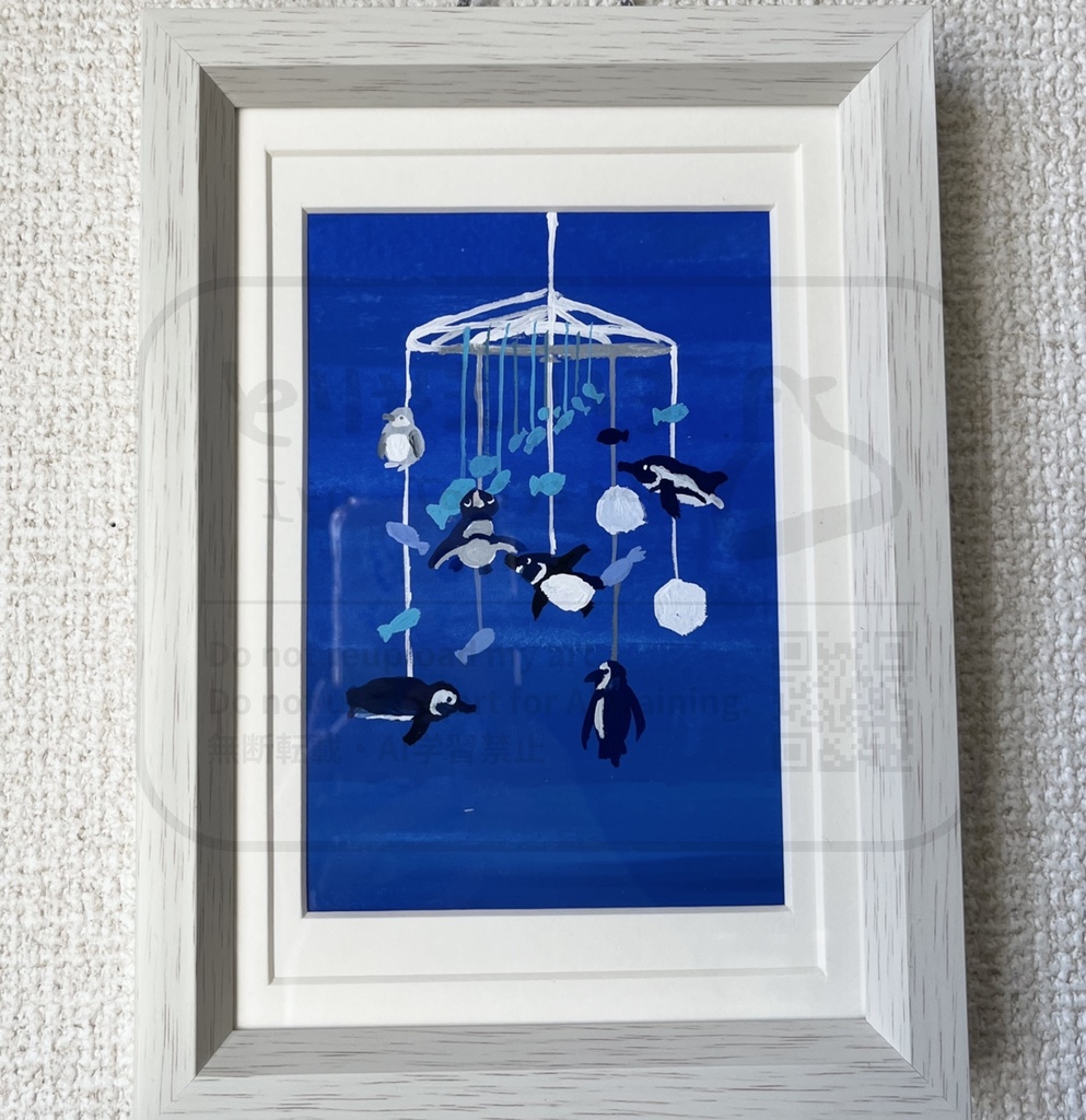 ペンギンのモビール