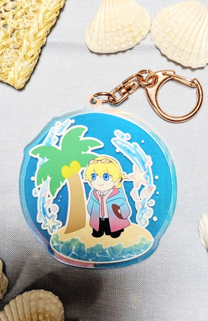 ﾊﾟﾔｯとカカオ夏アクキー