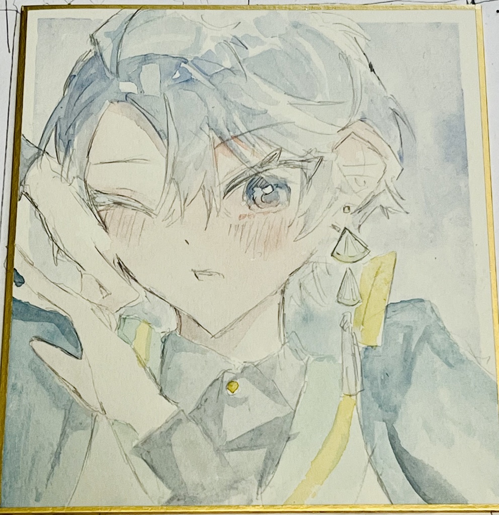 【非公式】🌞さん通常衣装色紙