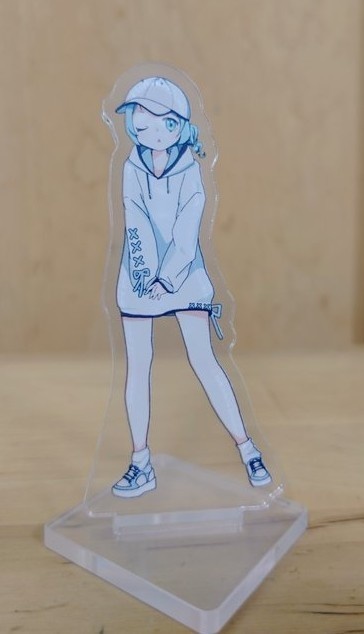 くろっしーちゃんアクスタ(私服)