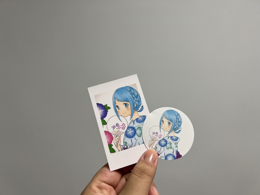 くろっしーちゃんステッカー(浴衣)