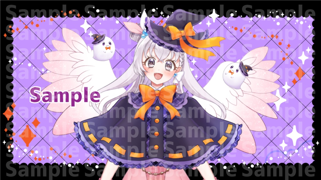 【動く!Live2Dアイテム】ハロウィンアイテム+おまけ