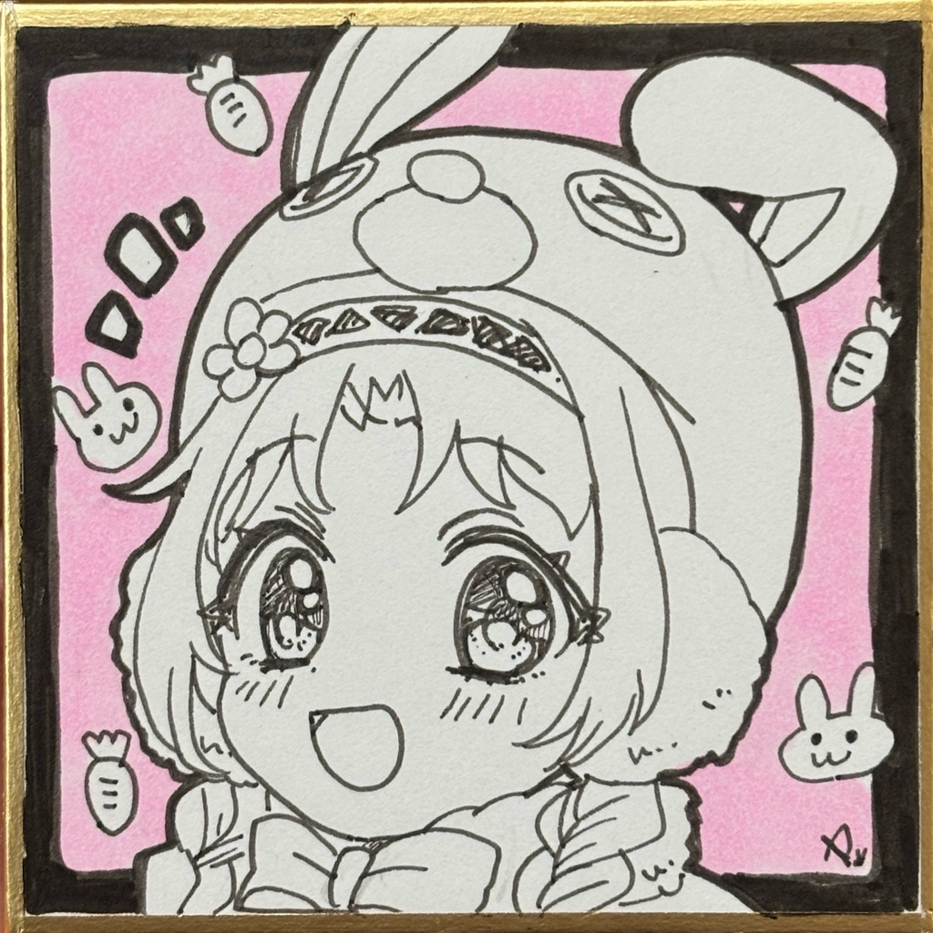 恒常ミミ(豆色紙)