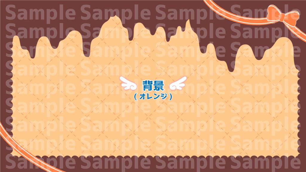 【動く!Live2Dアイテム】バレンタインチョコメイド服【緑/オレンジ】