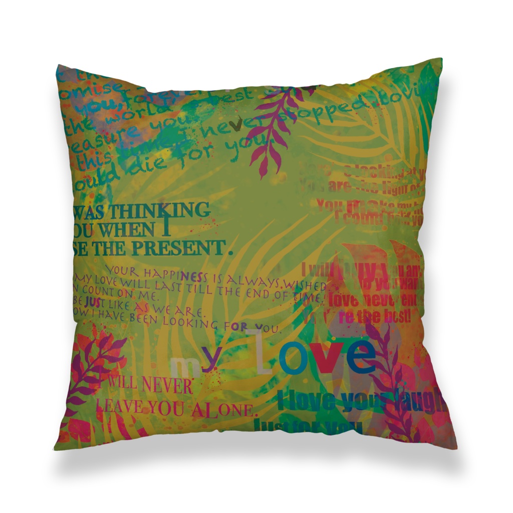 ぞうのクッションカバー