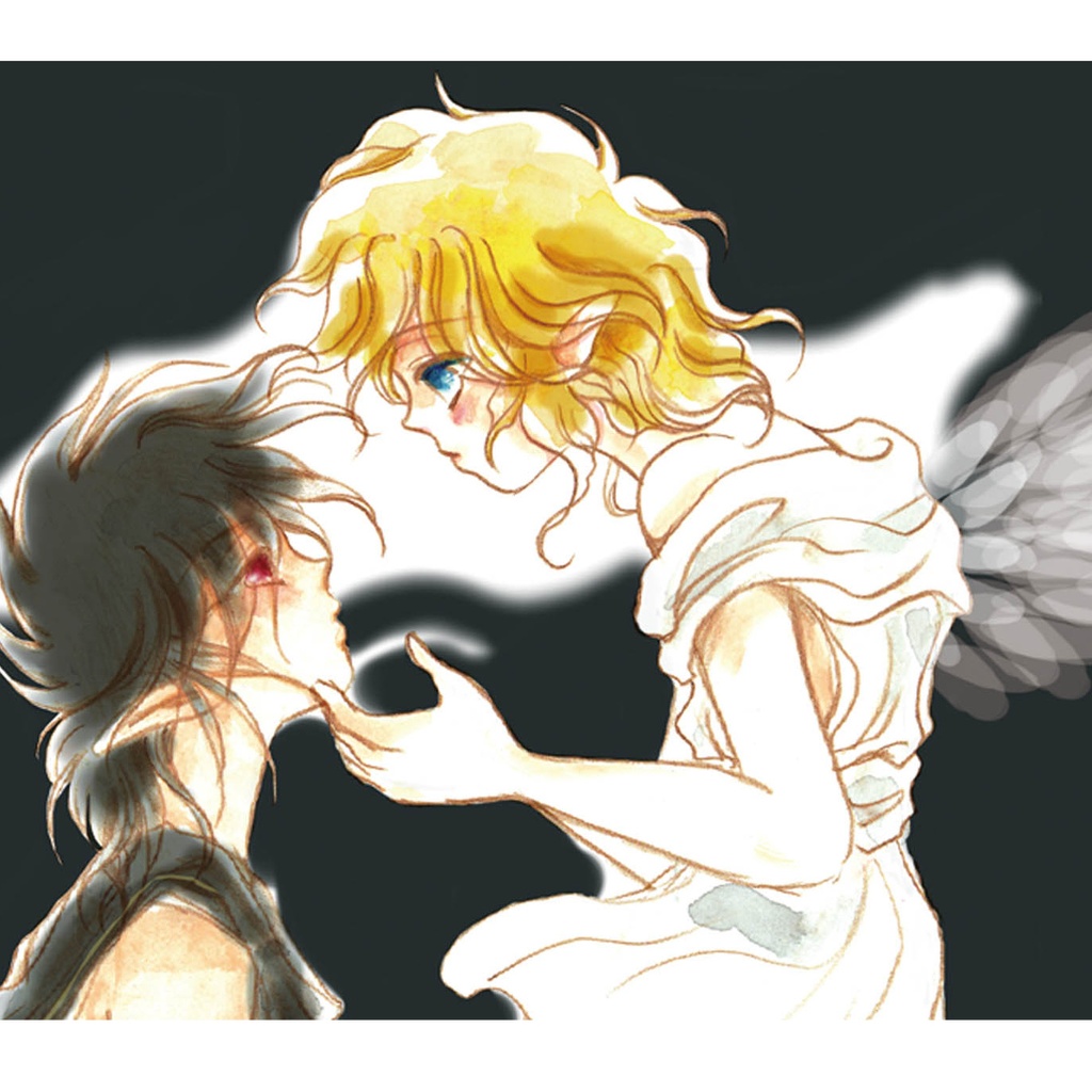 天使が手を差し伸べる