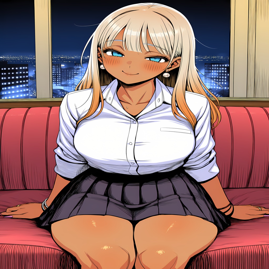 巨乳JKが先生に「制服」&「水着」で誘惑してくる件