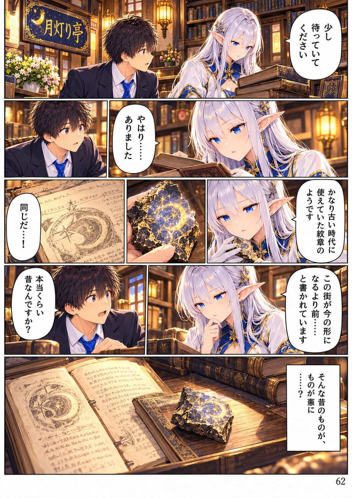 【全11話・約110P・フルカラー】異世界転移したら美女だらけの宿屋に就職しました!? 第1部 ~月灯り亭と月の道~本編