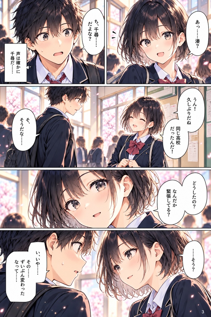 【第1巻】元ヤン幼馴染の清楚デビューが完璧すぎる件。
