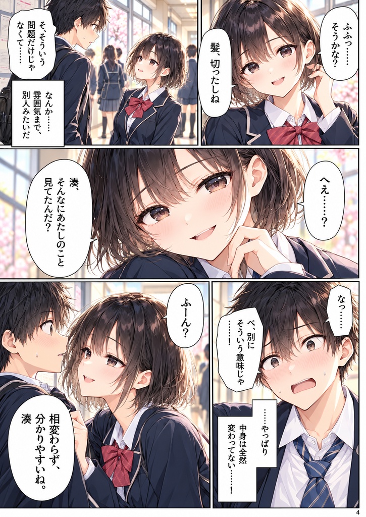 【第1巻】元ヤン幼馴染の清楚デビューが完璧すぎる件。