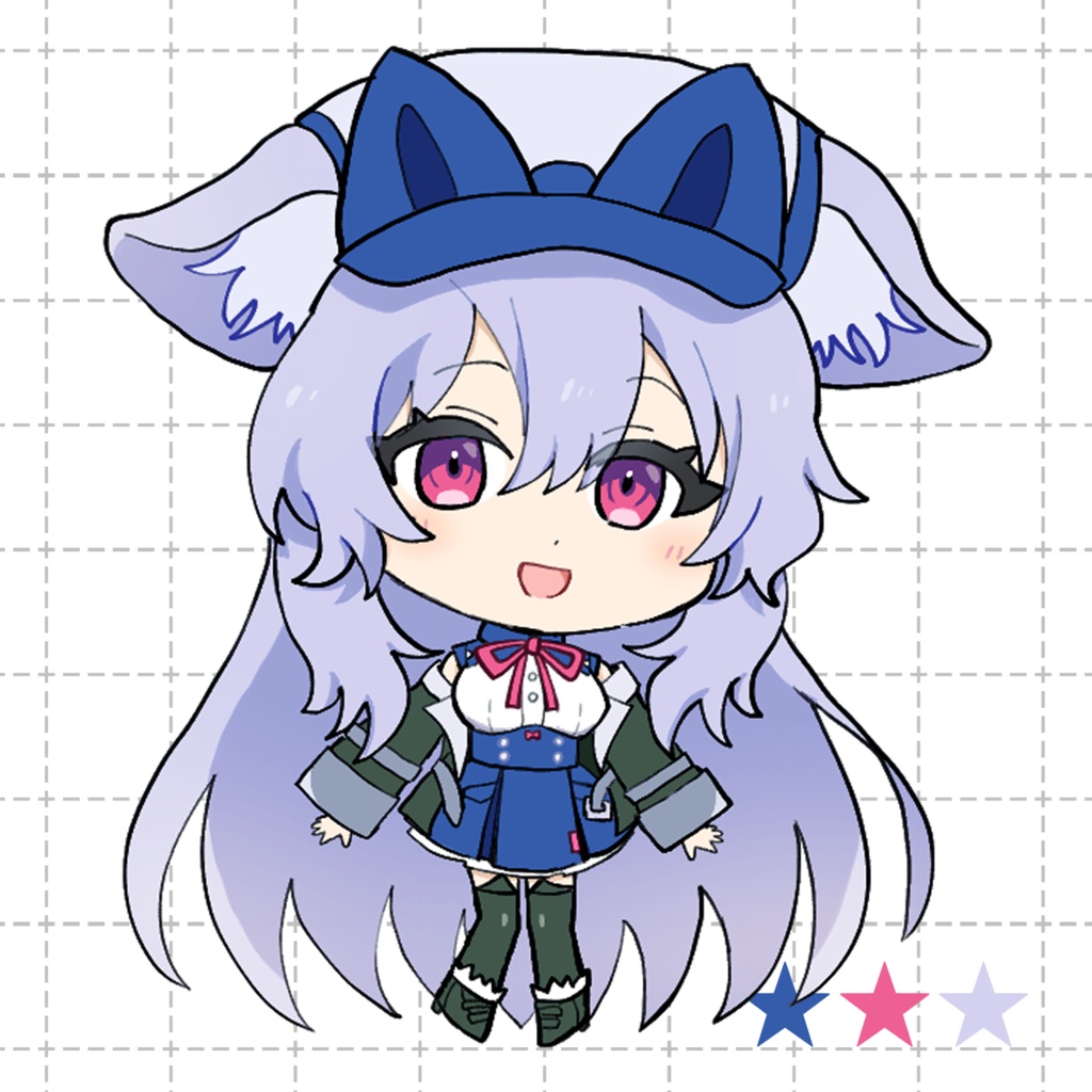 『桔梗ちゃん』アクリルキーホルダー