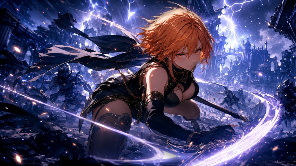Stormblade Ascension - 雷閃の剣姫
