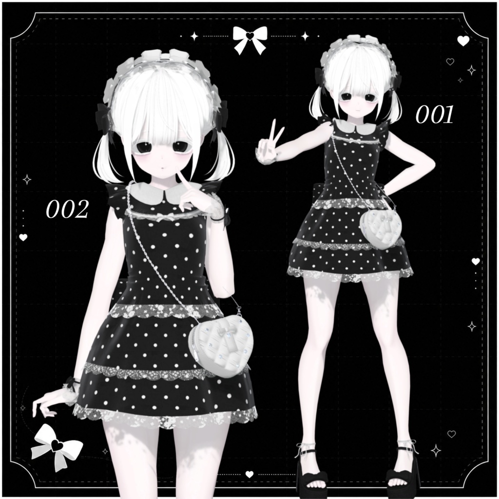 【FREE/無料有】なんかかわいい Pose Set