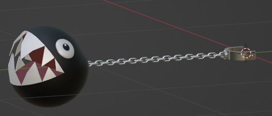 【VRChat対応】顔つき鉄球(決してワ●ワンではありません!)