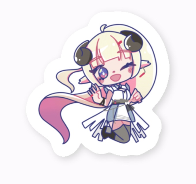 わためえステッカー