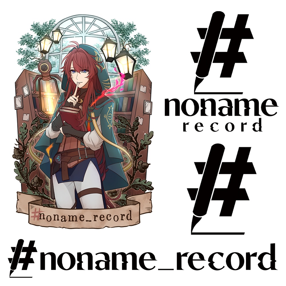 #noname_record　ステッカーセット