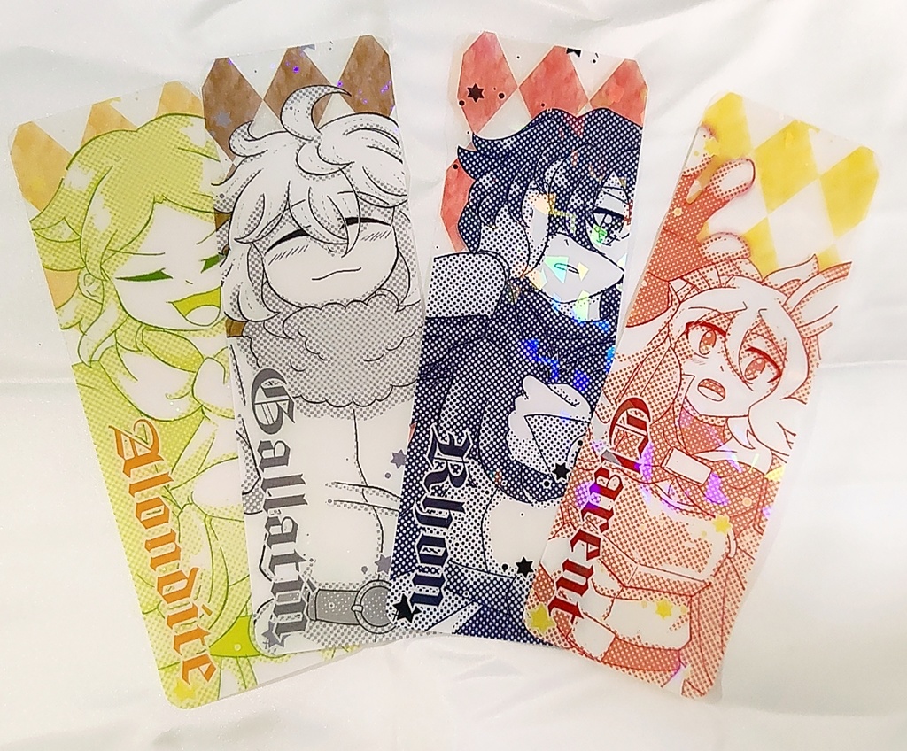 【pkgグッズ】クリアしおり