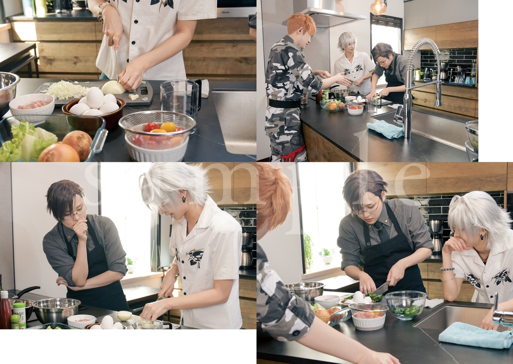 本当に料理ができない人が料理ができない人のコスプレをしている本。(入間銃兎中心MTCドキュメンタリーコスプレ写真集)