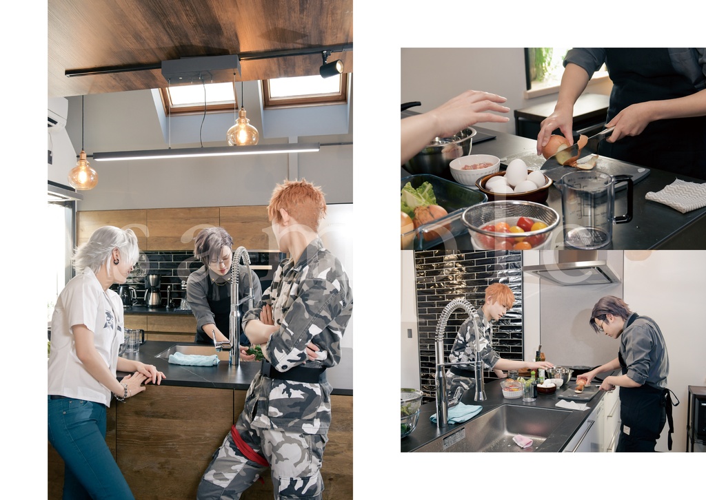 本当に料理ができない人が料理ができない人のコスプレをしている本。(入間銃兎中心MTCドキュメンタリーコスプレ写真集)